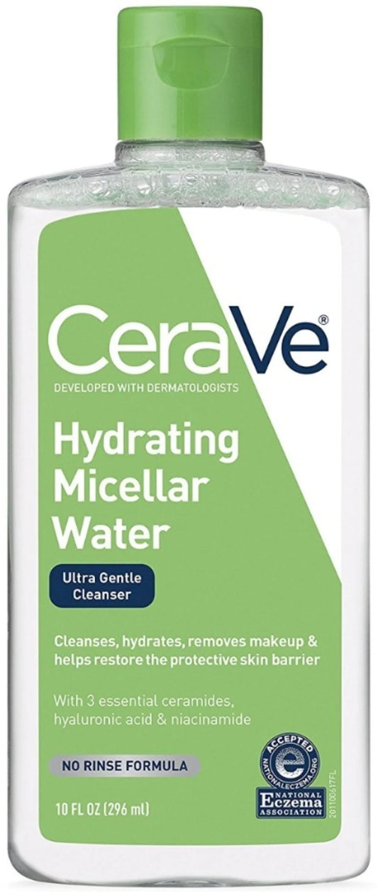 Hydrating Micellar Water Ultra Gentle Cleanser 10 Oz (Pack of 2)