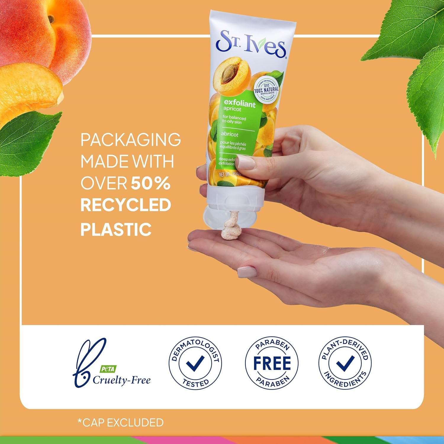 Revitalize Your Skin with Apricot Face Scrub - Deep Exfoliation & Radiance Boost, 100% Natural, Oil-Free, 6 Oz