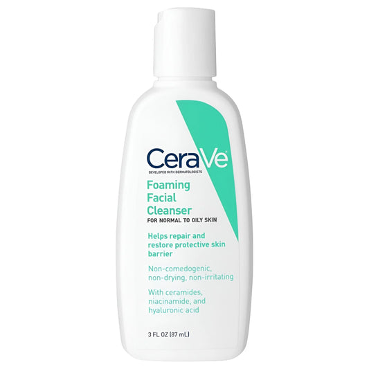 Foaming Facial Cleanser, 3 Oz (Pack of 6)