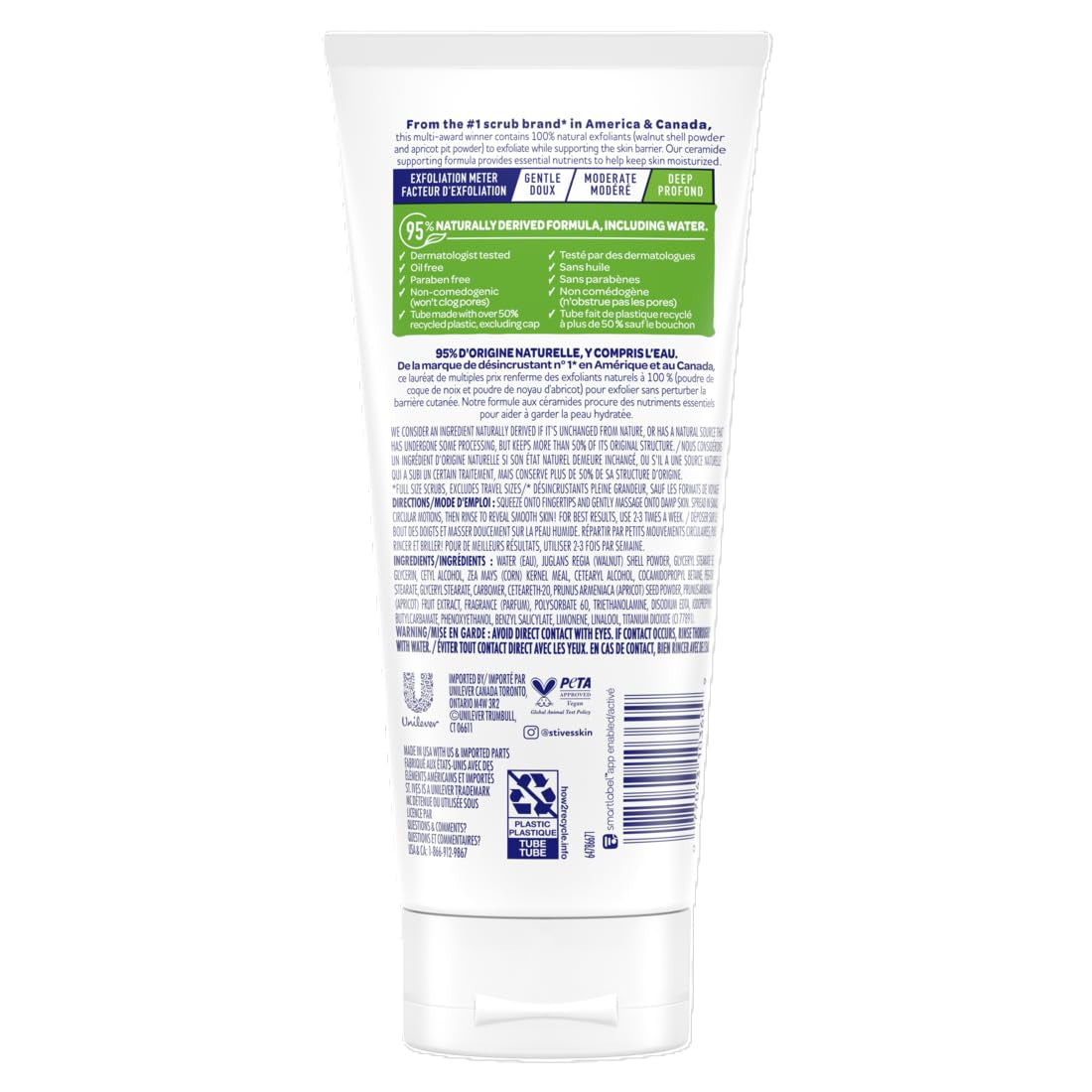Revitalize Your Skin with Apricot Face Scrub - Deep Exfoliation & Radiance Boost, 100% Natural, Oil-Free, 6 Oz