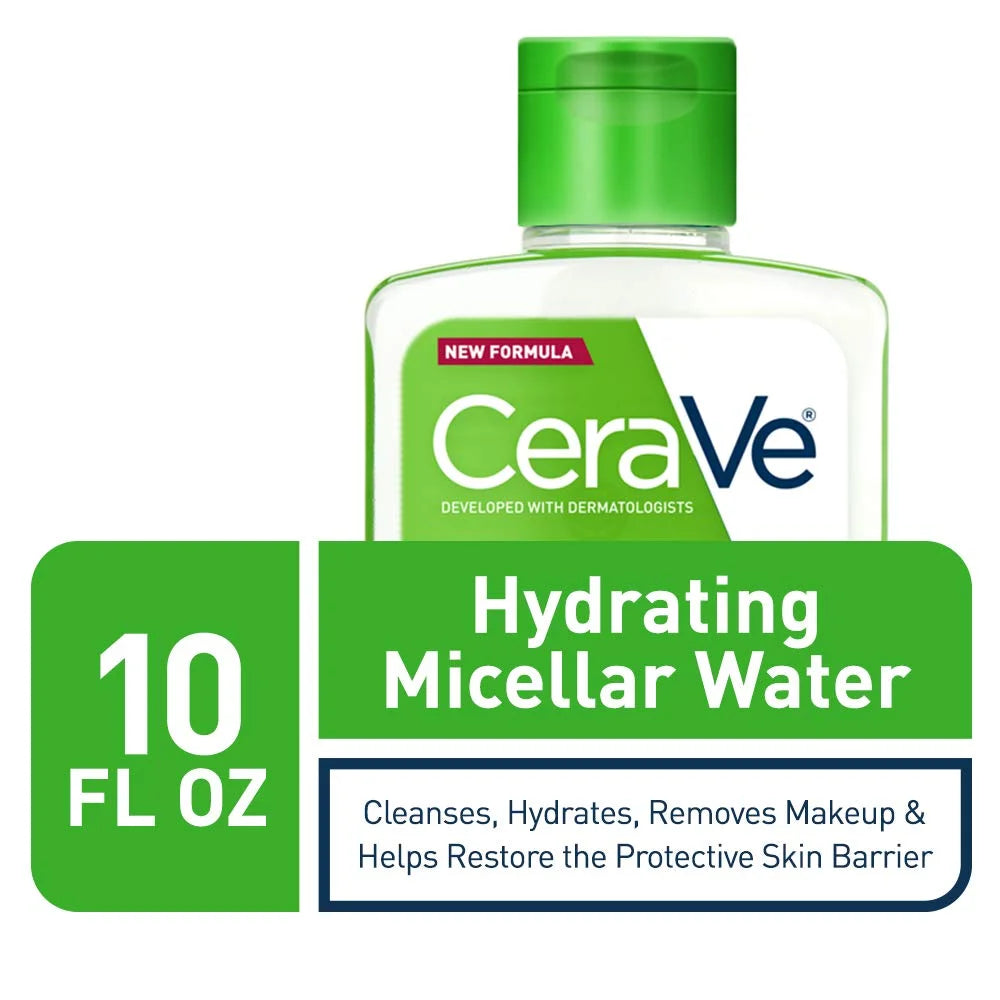 Hydrating Micellar Water Ultra Gentle Cleanser 10 Oz (Pack of 2)